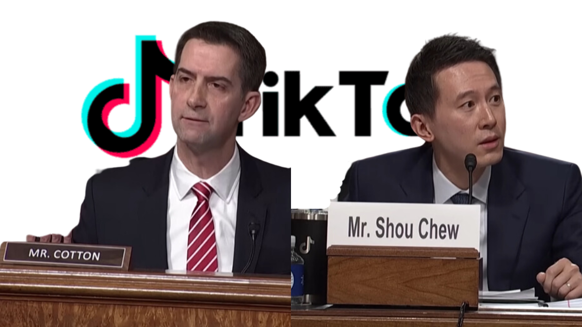 TikTok CEO congress hearing montage